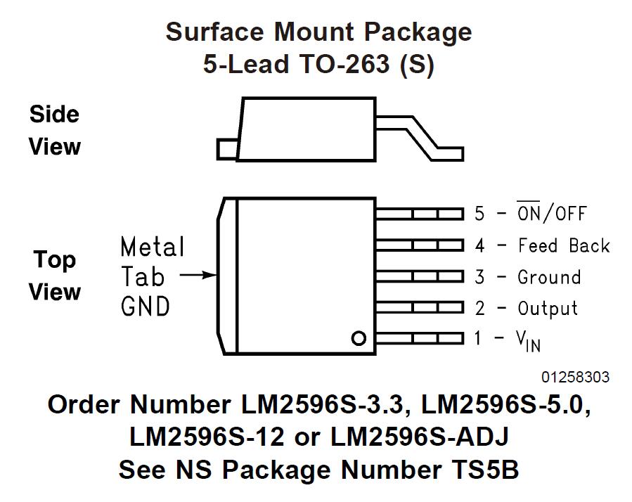 LM2596S参数信息工作原理详解,引脚图和封装尺寸资料
