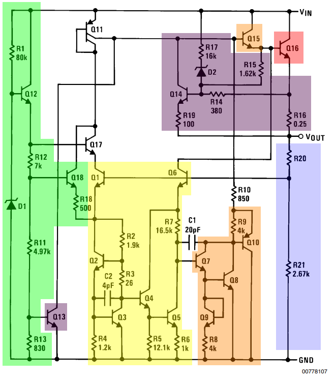 LM7805：电压调节器的工作原理