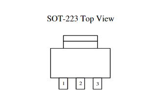 ams1117-3.3引脚图及功能_典型应用电路说明